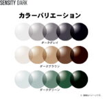 HOYA SENSITY DARK（HILUX／NULUX）度なしレンズ